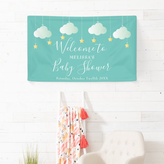 Twinkle Twinkle Kinderdusche / Sprinkle Empfang Banner (Insitu)
