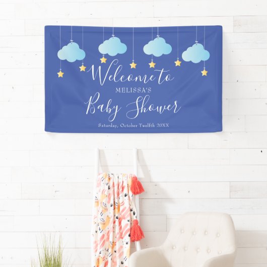 Twinkle Twinkle Kinderdusche / Sprinkle Empfang Banner (Insitu)