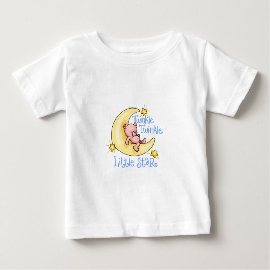 TWINKLE TWINKLE KLEINE STAR BABY T-SHIRT (Vorderseite)