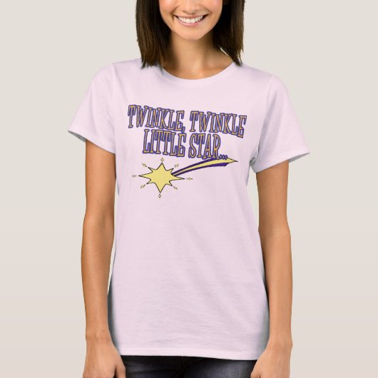 TWINKLE, TWINKLE KLEINE STAR T-Shirt (Vorderseite)