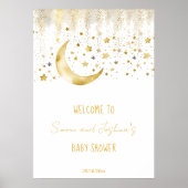 Twinkle twinkle kleine Stern Babydusche Empfang Poster (Vorne)
