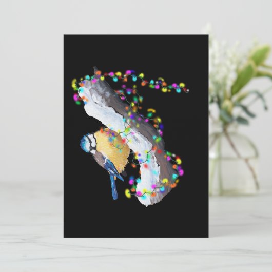 Twinkle Twinkle Kleiner Vogel Einladung (Stehend Vorderseite)