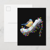 Twinkle Twinkle Kleiner Vogel Einladungspostkarte (Vorne/Hinten)