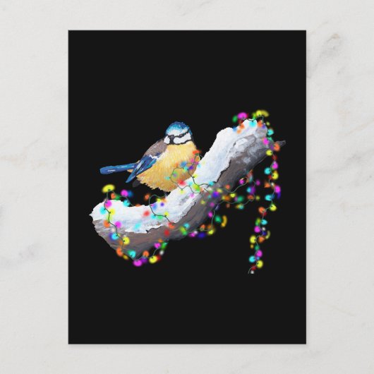 Twinkle Twinkle Kleiner Vogel Einladungspostkarte (Vorderseite)