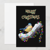 Twinkle Twinkle Kleiner Vogel Feiertagskarte (Vorne/Hinten)