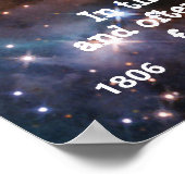 TWINKLE TWINKLE KLEINES STAR Gedicht Poster (Ecke)