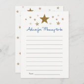 Twinkle Twinkle Little Advice Cards Hinweiskarte (Vorne/Hinten)