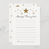 Twinkle Twinkle Little Advice Cards Hinweiskarte (Vorne/Hinten)