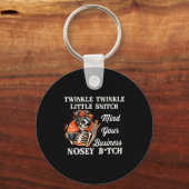 Twinkle Twinkle Little Snitch Mind Your Business N Schlüsselanhänger (Vorderseite)