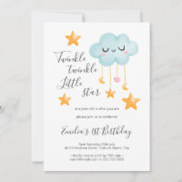 Twinkle Twinkle Little Star 1. Geburtstag