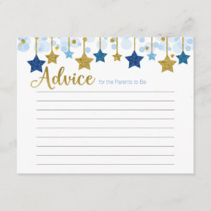 Twinkle Twinkle Little Star Advice Card Begleitkarte