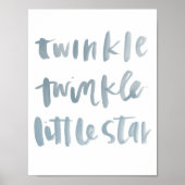 Twinkle, Twinkle Little Star Art Print Poster (Vorne)