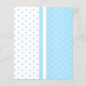 Twinkle, Twinkle Little Star - Baby Boy - Bingo Flyer (Hinten)