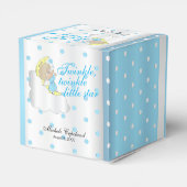 *Twinkle, Twinkle Little Star- Baby Boy Danke Geschenkschachtel (Rückseite)