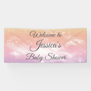 Twinkle Twinkle Little Star Baby Dusche Banner