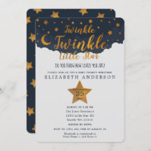 Twinkle Twinkle Little Star Baby Dusche