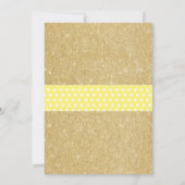 Twinkle Twinkle Little Star Baby Dusche Einladung (Rückseite)