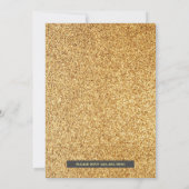 Twinkle Twinkle Little Star Baby Dusche Einladung (Rückseite)