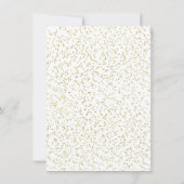 Twinkle Twinkle Little Star Baby Dusche Einladung (Rückseite)