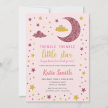 Twinkle Twinkle Little Star Baby Dusche
