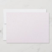 Twinkle Twinkle Little Star Baby Dusche Einladung (Rückseite)