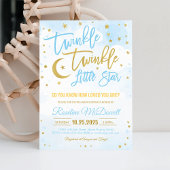 Twinkle Twinkle Little Star Baby Dusche Einladung