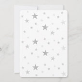 Twinkle Twinkle Little Star Baby Dusche Einladung (Rückseite)