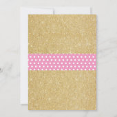 Twinkle Twinkle Little Star Baby Dusche Einladung (Rückseite)