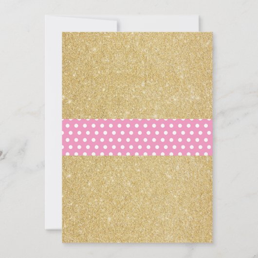 Twinkle Twinkle Little Star Baby Dusche Einladung (Rückseite)