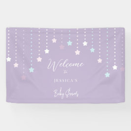 Twinkle Twinkle Little Star Baby Dusche Empfang Banner