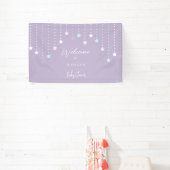 Twinkle Twinkle Little Star Baby Dusche Empfang Banner (InSitu)