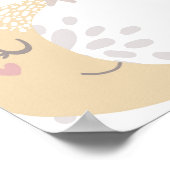 Twinkle Twinkle Little Star Baby Dusche Empfang Poster (Ecke)