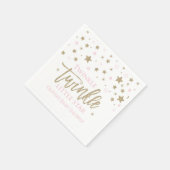 Twinkle Twinkle Little Star Baby Dusche Napkins Serviette (Ecke)