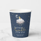 Twinkle Twinkle Little Star Baby Dusche Pappbecher (Vorderseite)