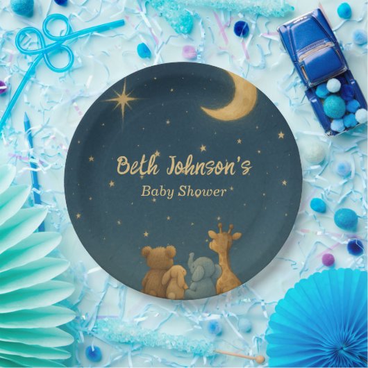 Twinkle Twinkle Little Star Baby Dusche Pappteller (Party)