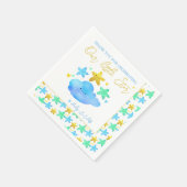 Twinkle Twinkle Little Star Baby Dusche Serviette (Ecke)