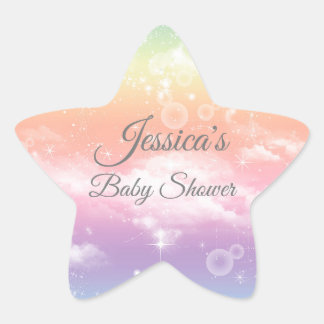 Twinkle Twinkle Little Star Baby Dusche Stern-Aufkleber
