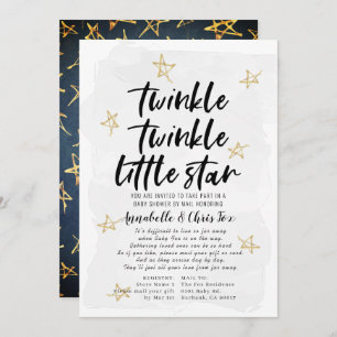 Twinkle Twinkle Little Star Baby Dusche von Mail Einladung