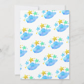 Twinkle Twinkle Little Star Baby Dusche von Mail Einladung (Rückseite)