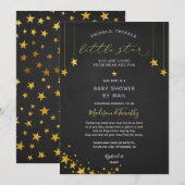 Twinkle Twinkle Little Star Baby Dusche von Mail Einladung (Vorne/Hinten)
