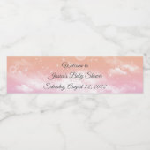 Twinkle Twinkle Little Star Baby Dusche Wasserflaschenetikett (Einzelnes Label)