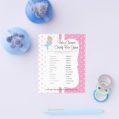 Twinkle, Twinkle Little Star - Baby Girl - Spiel Flyer (Einzeln)