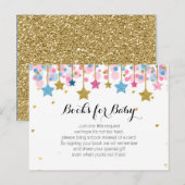 Twinkle Twinkle Little Star Baby Shower Books Postkarte (Vorne/Hinten)