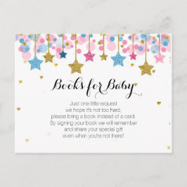 Twinkle Twinkle Little Star Baby Shower Books Postkarte