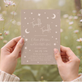 Twinkle Twinkle Little Star Baby Shower Einladung