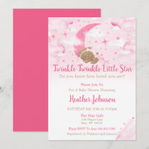 Twinkle Twinkle Little Star Bear Baby Dusche