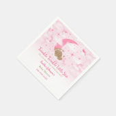 Twinkle Twinkle Little Star Bear Baby Dusche Serviette (Ecke)