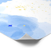 Twinkle Twinkle Little Star Blank DIY Poster (Ecke)