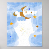 Twinkle Twinkle Little Star Blank DIY Poster (Vorne)
