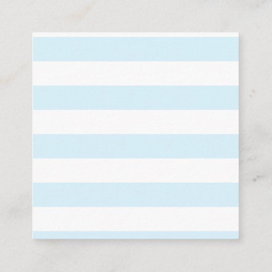 Twinkle Twinkle Little Star Blue Book Insert Card (Rückseite)